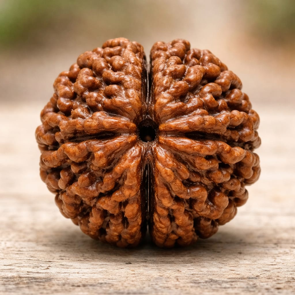 2 MUKHI RUDRAKSH ROUND (100% ORIGINAL)(NEPALI)