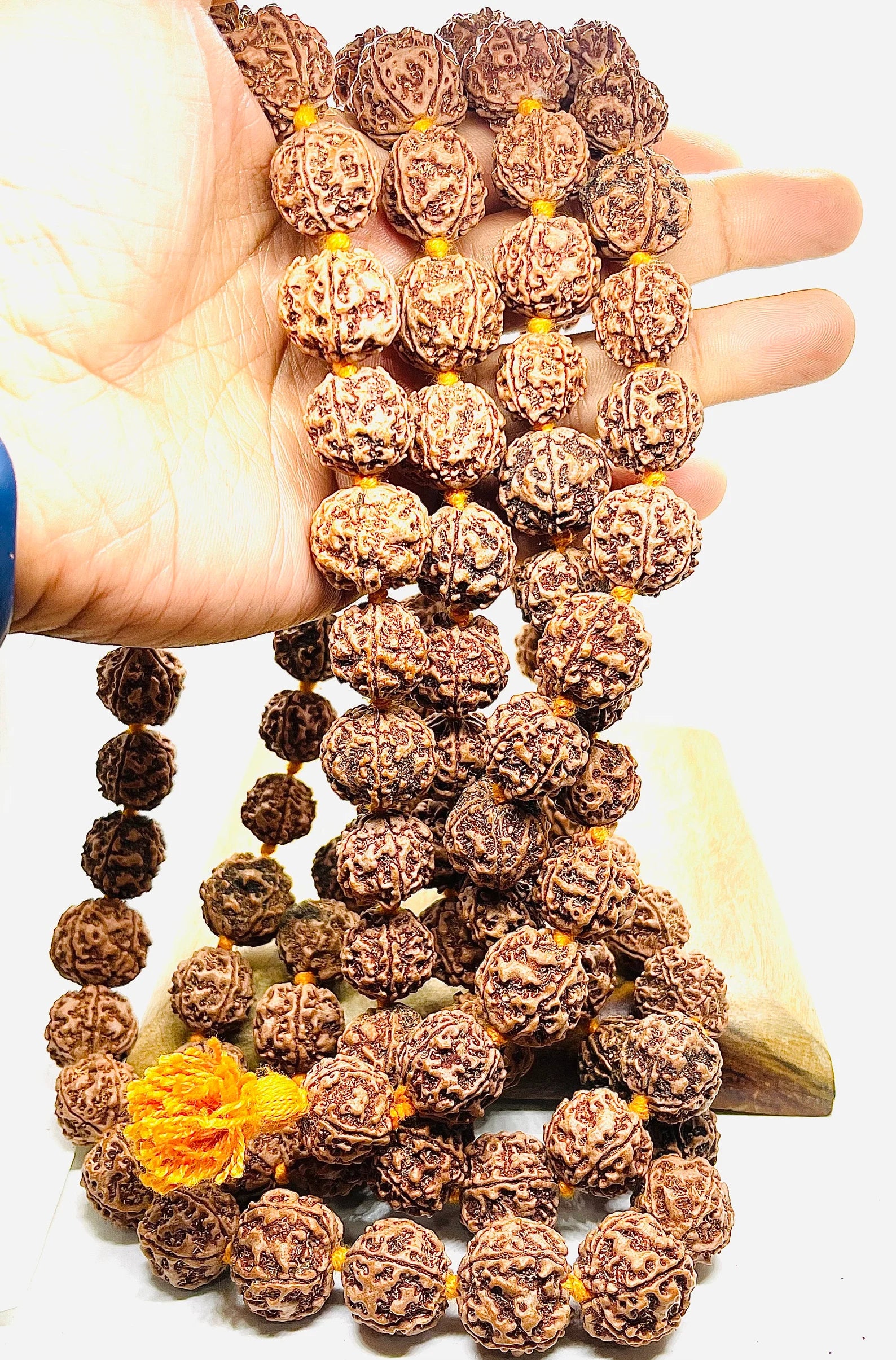 108 Beads  5 Facet  Mukhi collector Rudraksha Mala